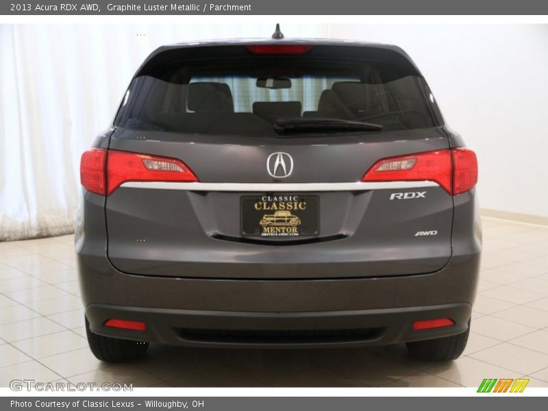 Graphite Luster Metallic / Parchment 2013 Acura RDX AWD