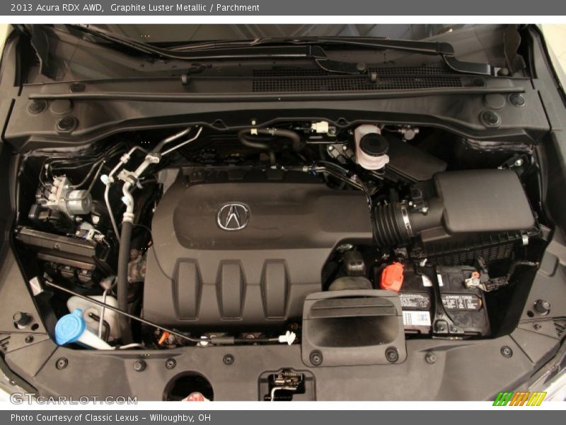 Graphite Luster Metallic / Parchment 2013 Acura RDX AWD