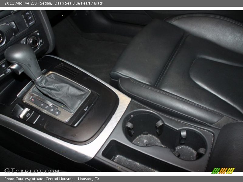 Deep Sea Blue Pearl / Black 2011 Audi A4 2.0T Sedan