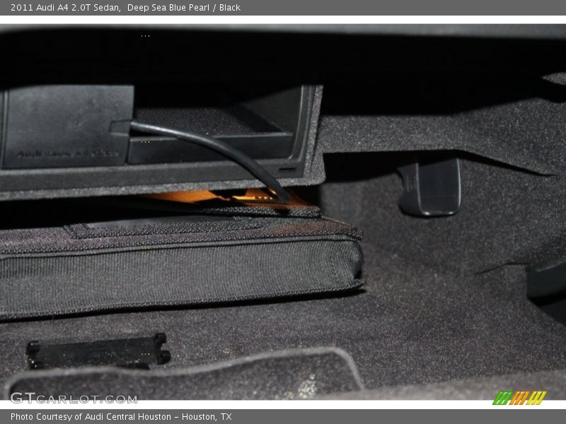 Deep Sea Blue Pearl / Black 2011 Audi A4 2.0T Sedan