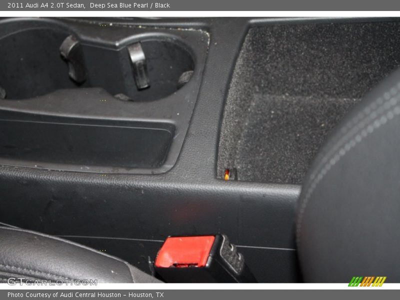 Deep Sea Blue Pearl / Black 2011 Audi A4 2.0T Sedan