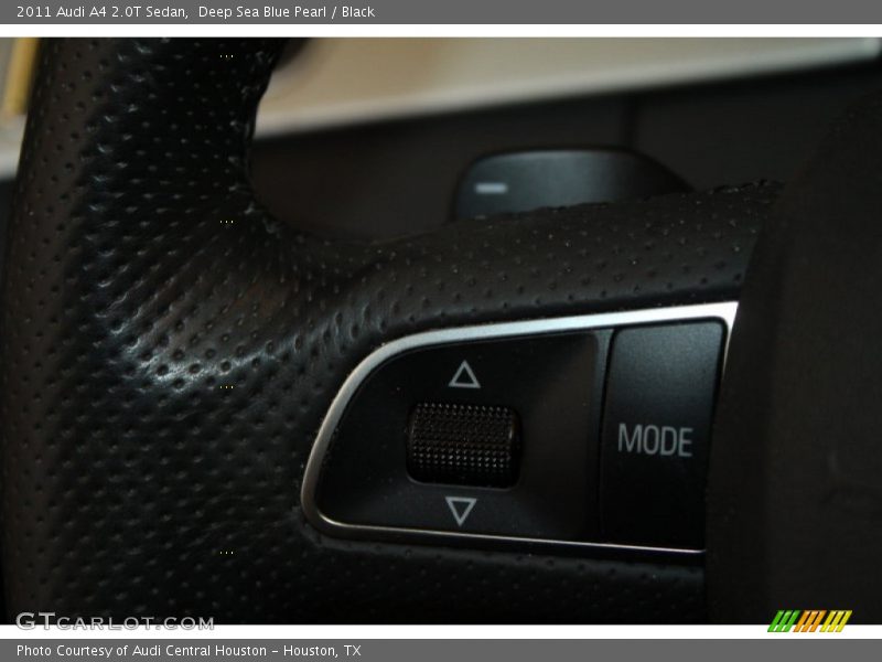 Deep Sea Blue Pearl / Black 2011 Audi A4 2.0T Sedan