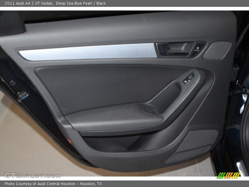 Deep Sea Blue Pearl / Black 2011 Audi A4 2.0T Sedan