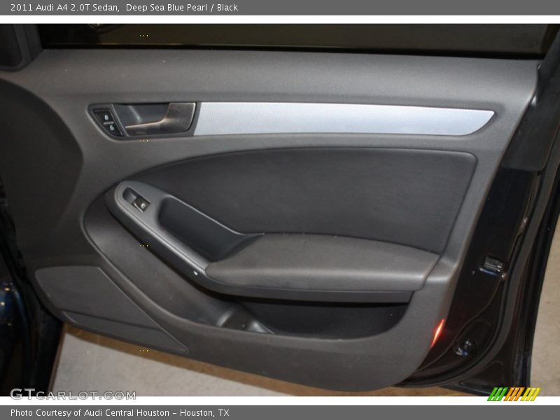 Deep Sea Blue Pearl / Black 2011 Audi A4 2.0T Sedan
