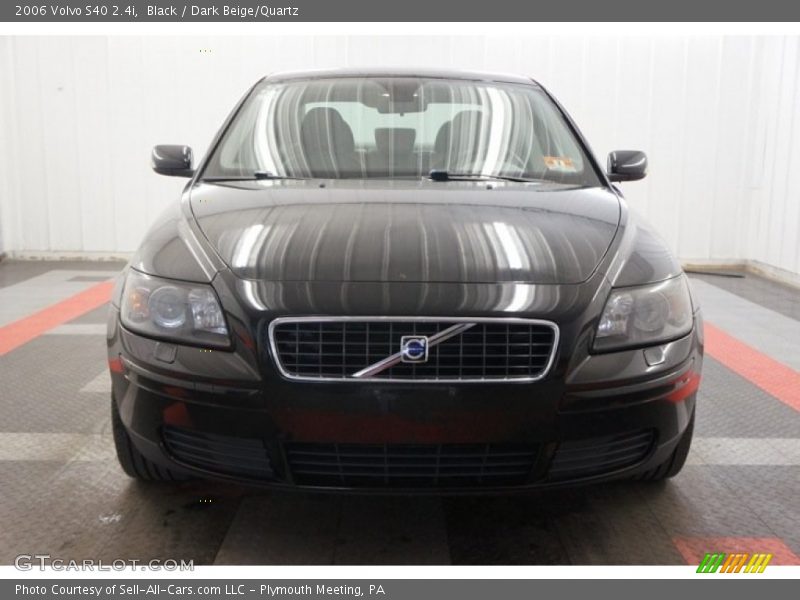 Black / Dark Beige/Quartz 2006 Volvo S40 2.4i