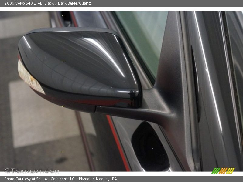 Black / Dark Beige/Quartz 2006 Volvo S40 2.4i