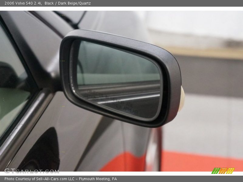 Black / Dark Beige/Quartz 2006 Volvo S40 2.4i
