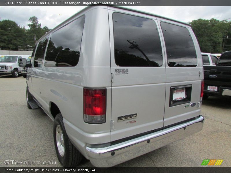 Ingot Silver Metallic / Medium Flint 2011 Ford E Series Van E350 XLT Passenger