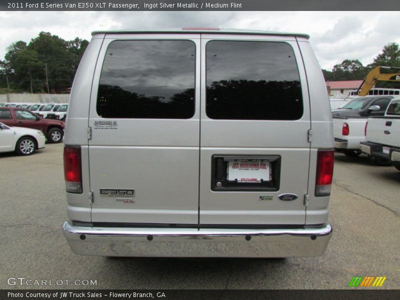 Ingot Silver Metallic / Medium Flint 2011 Ford E Series Van E350 XLT Passenger