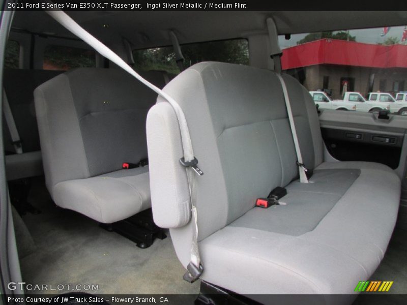 Ingot Silver Metallic / Medium Flint 2011 Ford E Series Van E350 XLT Passenger