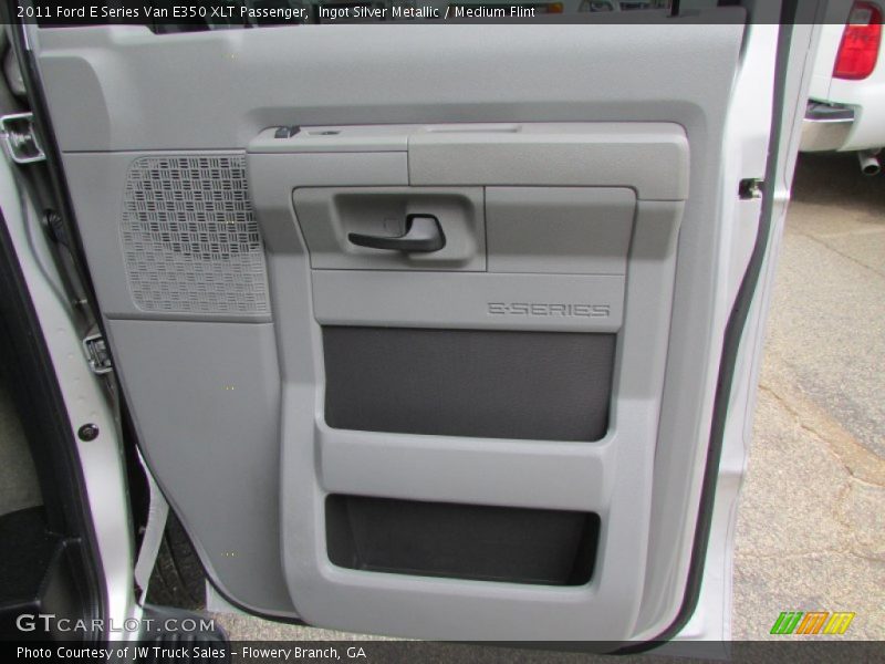 Ingot Silver Metallic / Medium Flint 2011 Ford E Series Van E350 XLT Passenger