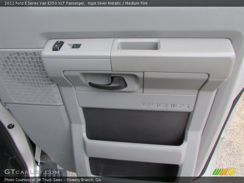 Ingot Silver Metallic / Medium Flint 2011 Ford E Series Van E350 XLT Passenger