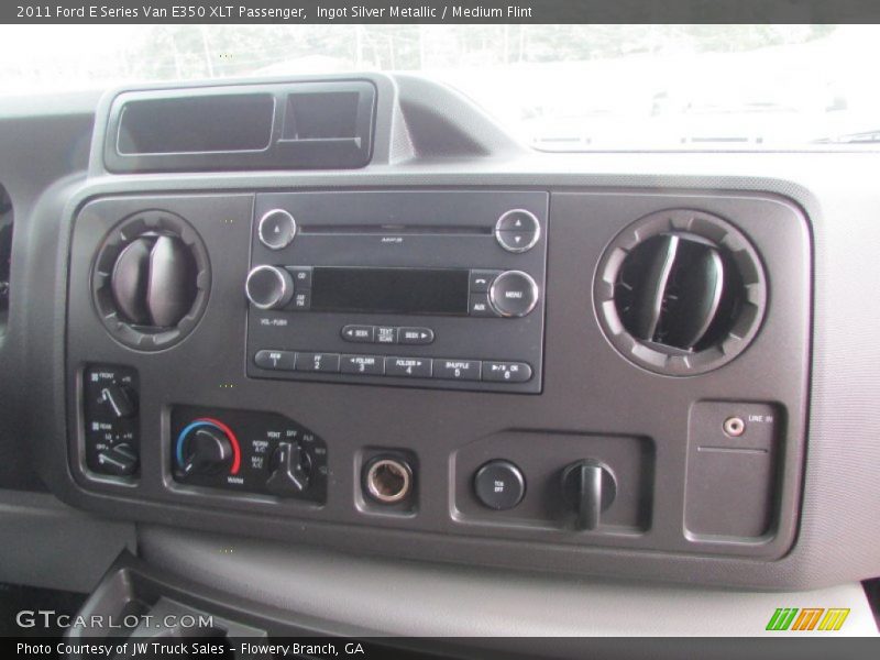 Ingot Silver Metallic / Medium Flint 2011 Ford E Series Van E350 XLT Passenger