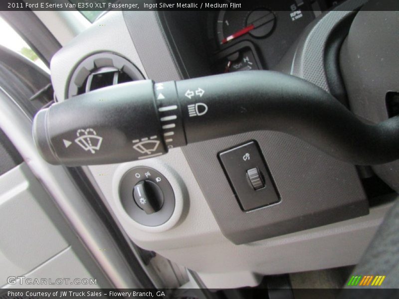 Ingot Silver Metallic / Medium Flint 2011 Ford E Series Van E350 XLT Passenger