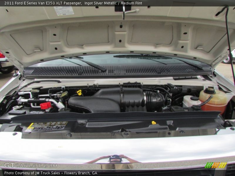 Ingot Silver Metallic / Medium Flint 2011 Ford E Series Van E350 XLT Passenger