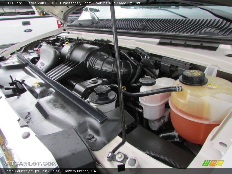 Ingot Silver Metallic / Medium Flint 2011 Ford E Series Van E350 XLT Passenger