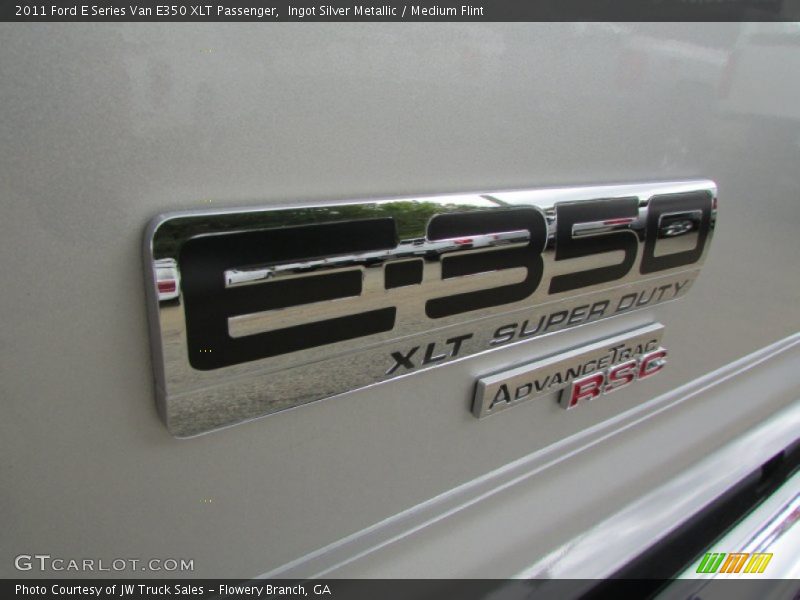 Ingot Silver Metallic / Medium Flint 2011 Ford E Series Van E350 XLT Passenger