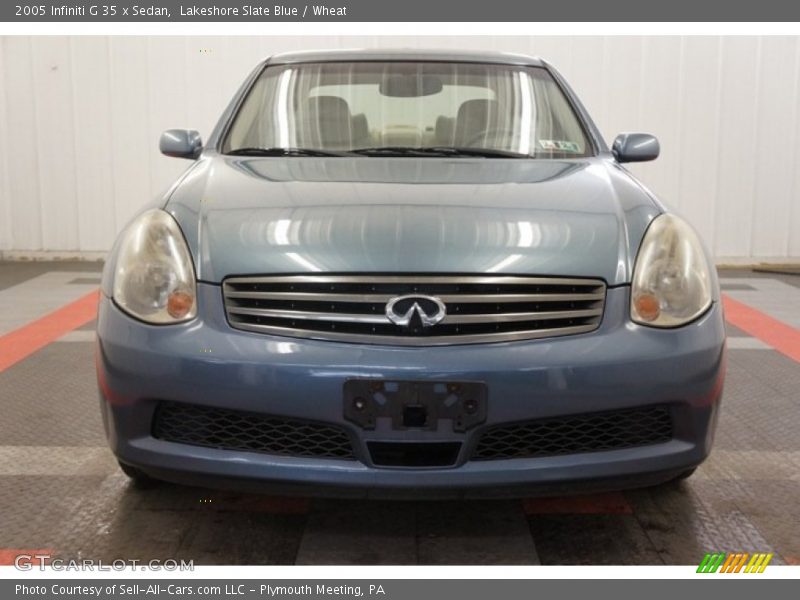 Lakeshore Slate Blue / Wheat 2005 Infiniti G 35 x Sedan