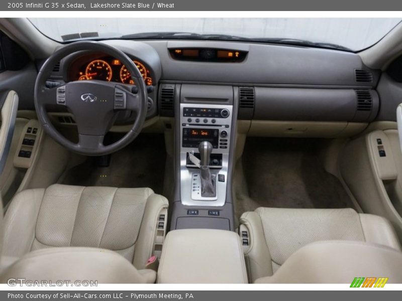 Lakeshore Slate Blue / Wheat 2005 Infiniti G 35 x Sedan