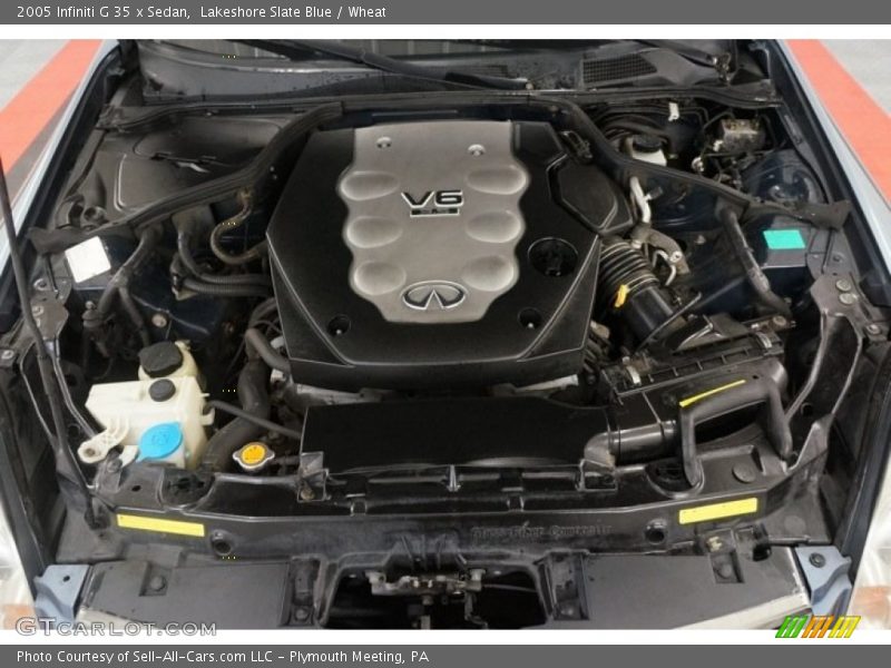 Lakeshore Slate Blue / Wheat 2005 Infiniti G 35 x Sedan