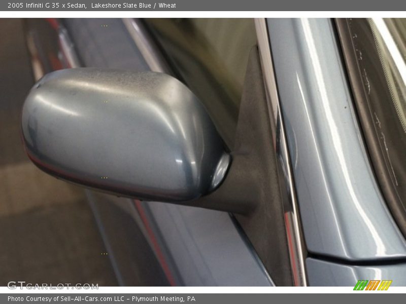 Lakeshore Slate Blue / Wheat 2005 Infiniti G 35 x Sedan