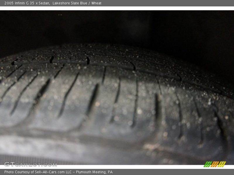 Lakeshore Slate Blue / Wheat 2005 Infiniti G 35 x Sedan