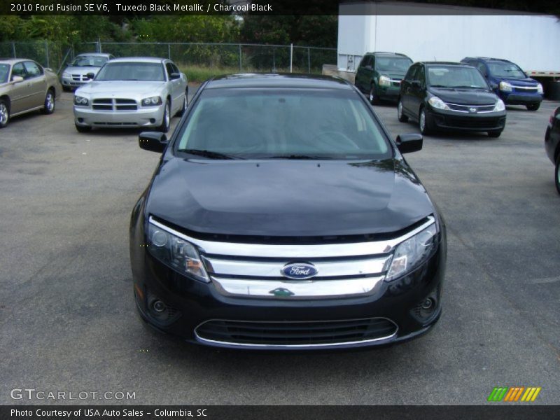 Tuxedo Black Metallic / Charcoal Black 2010 Ford Fusion SE V6