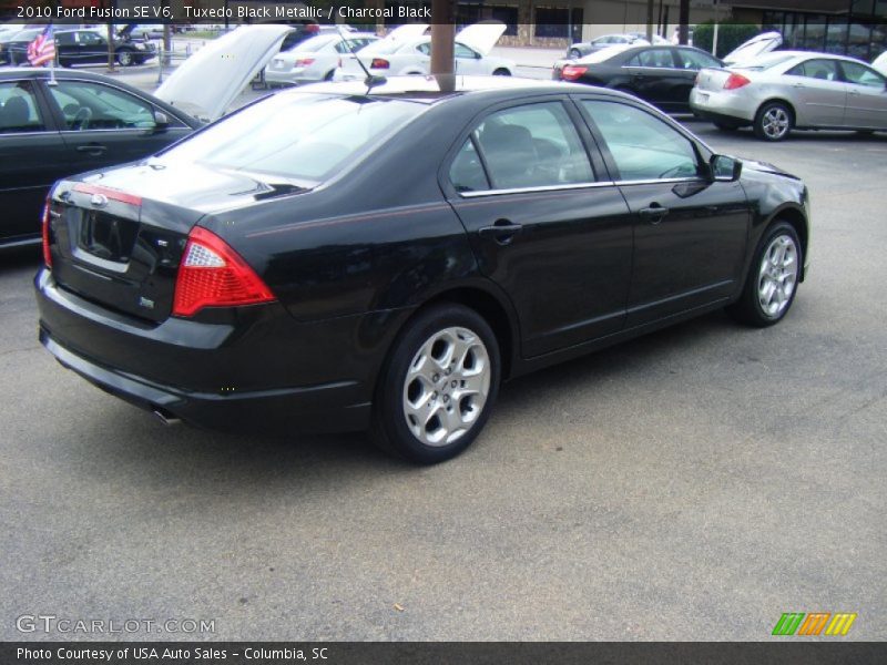 Tuxedo Black Metallic / Charcoal Black 2010 Ford Fusion SE V6