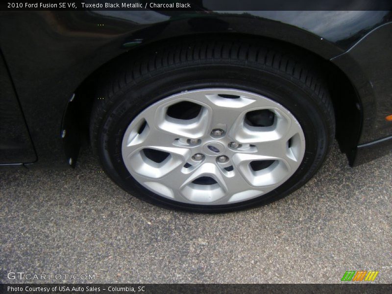 Tuxedo Black Metallic / Charcoal Black 2010 Ford Fusion SE V6