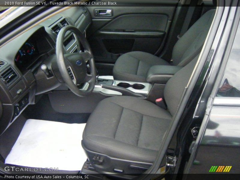 Tuxedo Black Metallic / Charcoal Black 2010 Ford Fusion SE V6