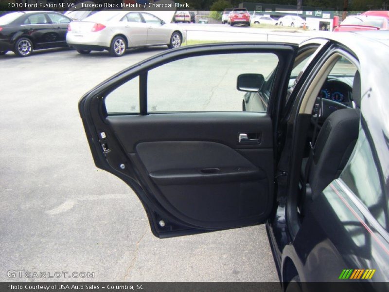 Tuxedo Black Metallic / Charcoal Black 2010 Ford Fusion SE V6
