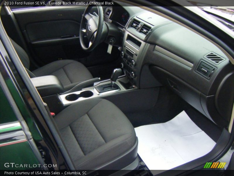 Tuxedo Black Metallic / Charcoal Black 2010 Ford Fusion SE V6