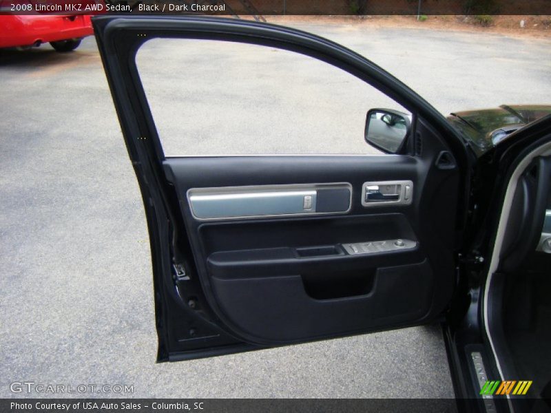 Black / Dark Charcoal 2008 Lincoln MKZ AWD Sedan