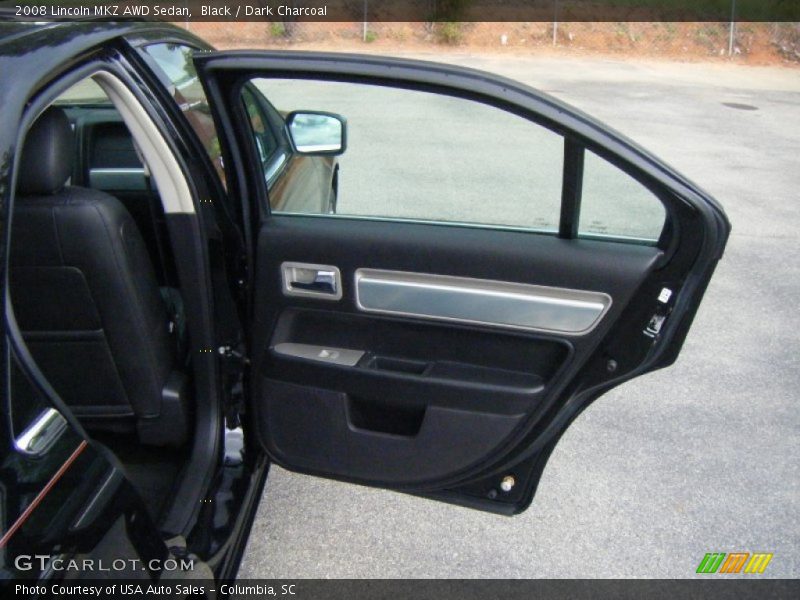 Black / Dark Charcoal 2008 Lincoln MKZ AWD Sedan