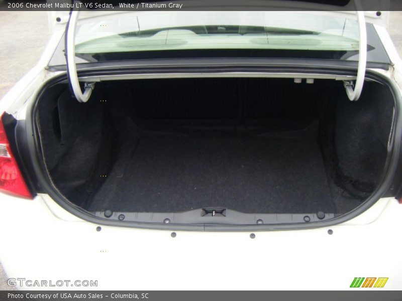 White / Titanium Gray 2006 Chevrolet Malibu LT V6 Sedan