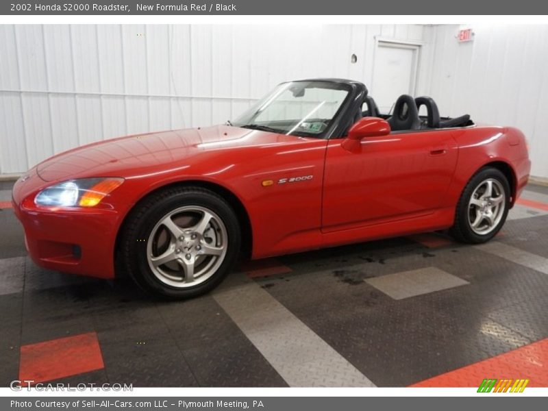 New Formula Red / Black 2002 Honda S2000 Roadster