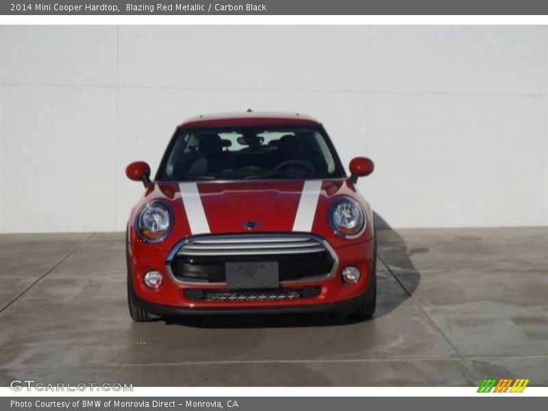 Blazing Red Metallic / Carbon Black 2014 Mini Cooper Hardtop