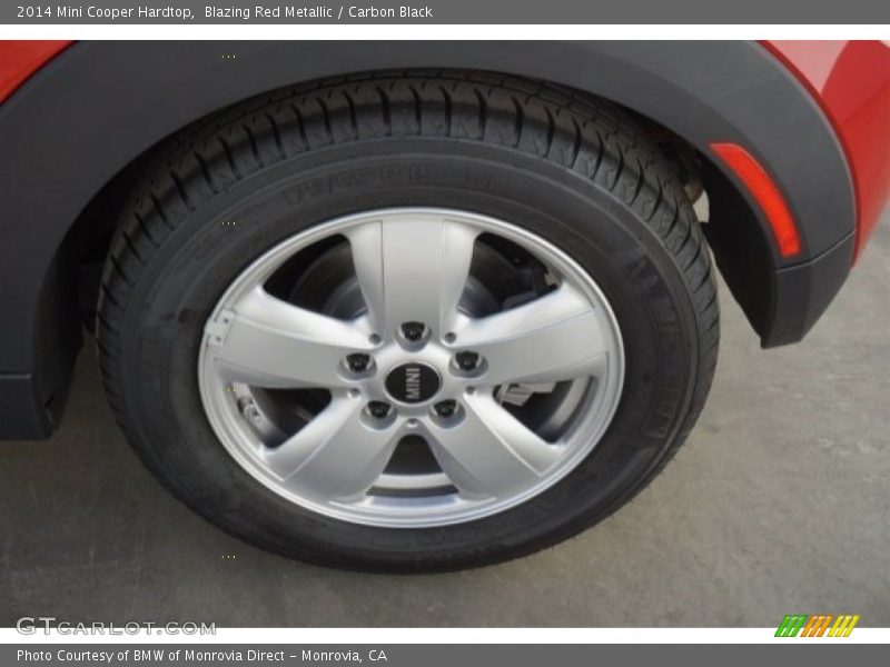 Blazing Red Metallic / Carbon Black 2014 Mini Cooper Hardtop