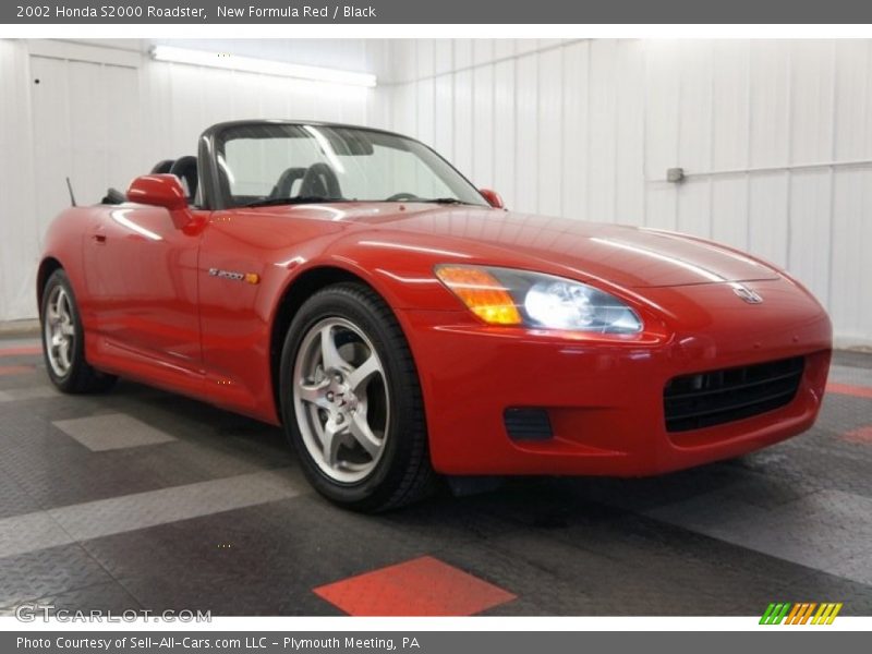 New Formula Red / Black 2002 Honda S2000 Roadster