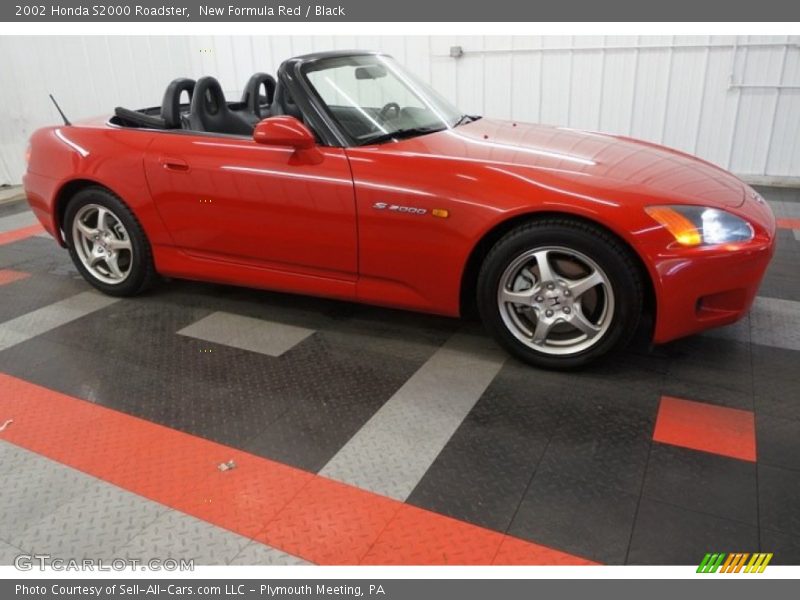 New Formula Red / Black 2002 Honda S2000 Roadster