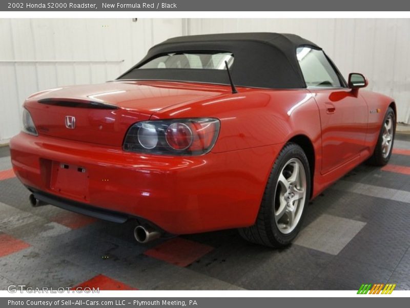 New Formula Red / Black 2002 Honda S2000 Roadster