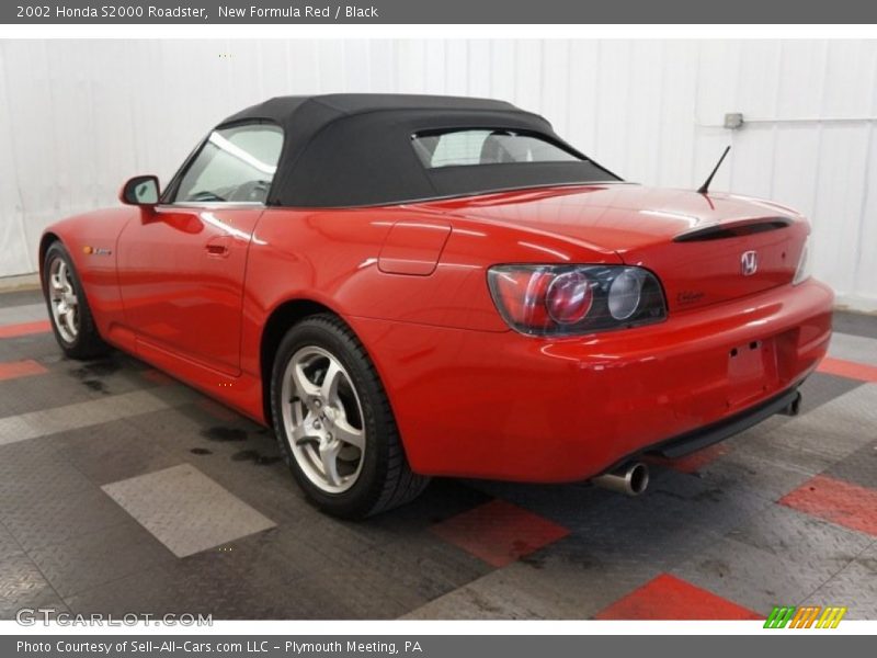 New Formula Red / Black 2002 Honda S2000 Roadster