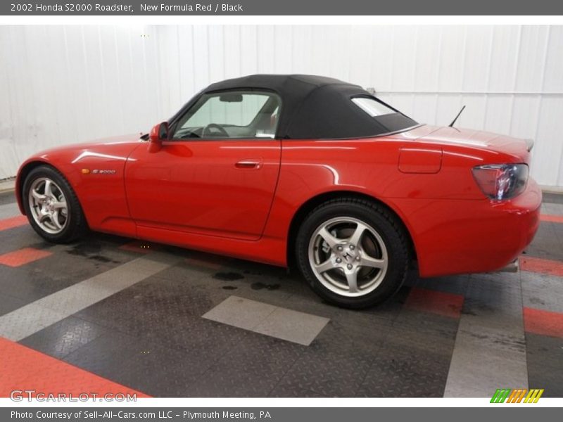New Formula Red / Black 2002 Honda S2000 Roadster