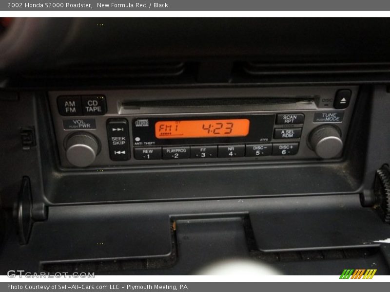 New Formula Red / Black 2002 Honda S2000 Roadster