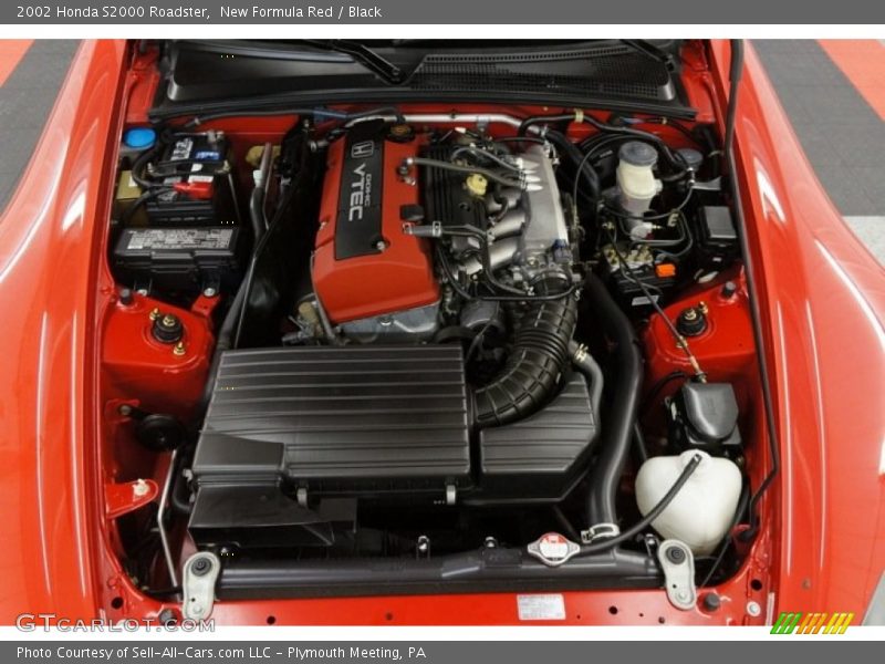 New Formula Red / Black 2002 Honda S2000 Roadster