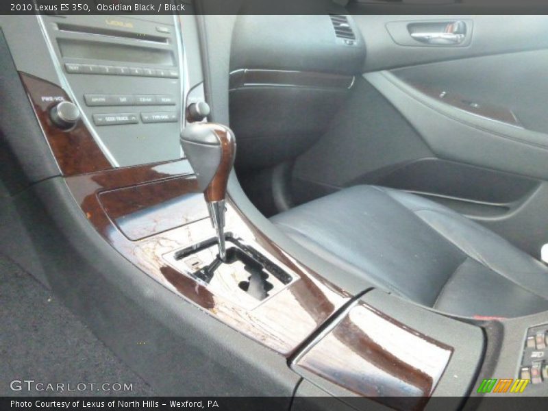 Obsidian Black / Black 2010 Lexus ES 350