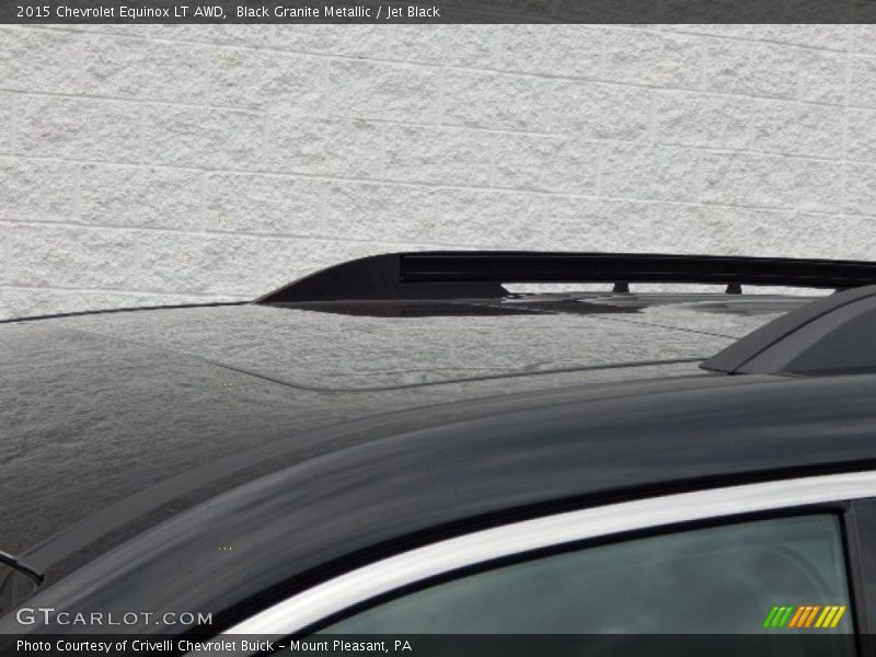 Black Granite Metallic / Jet Black 2015 Chevrolet Equinox LT AWD
