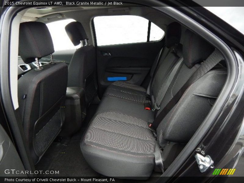 Black Granite Metallic / Jet Black 2015 Chevrolet Equinox LT AWD