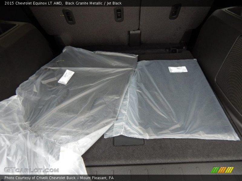 Black Granite Metallic / Jet Black 2015 Chevrolet Equinox LT AWD