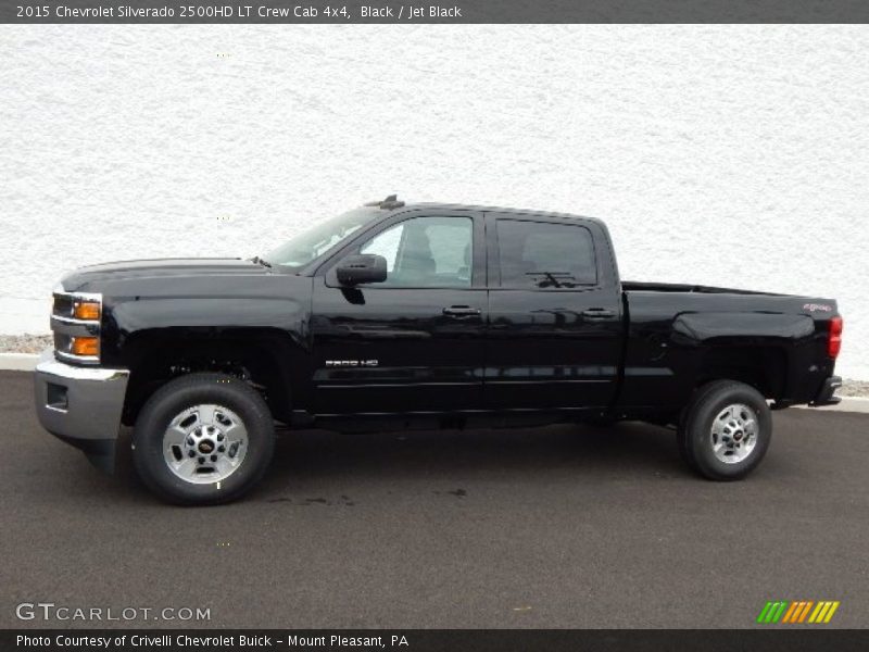Black / Jet Black 2015 Chevrolet Silverado 2500HD LT Crew Cab 4x4